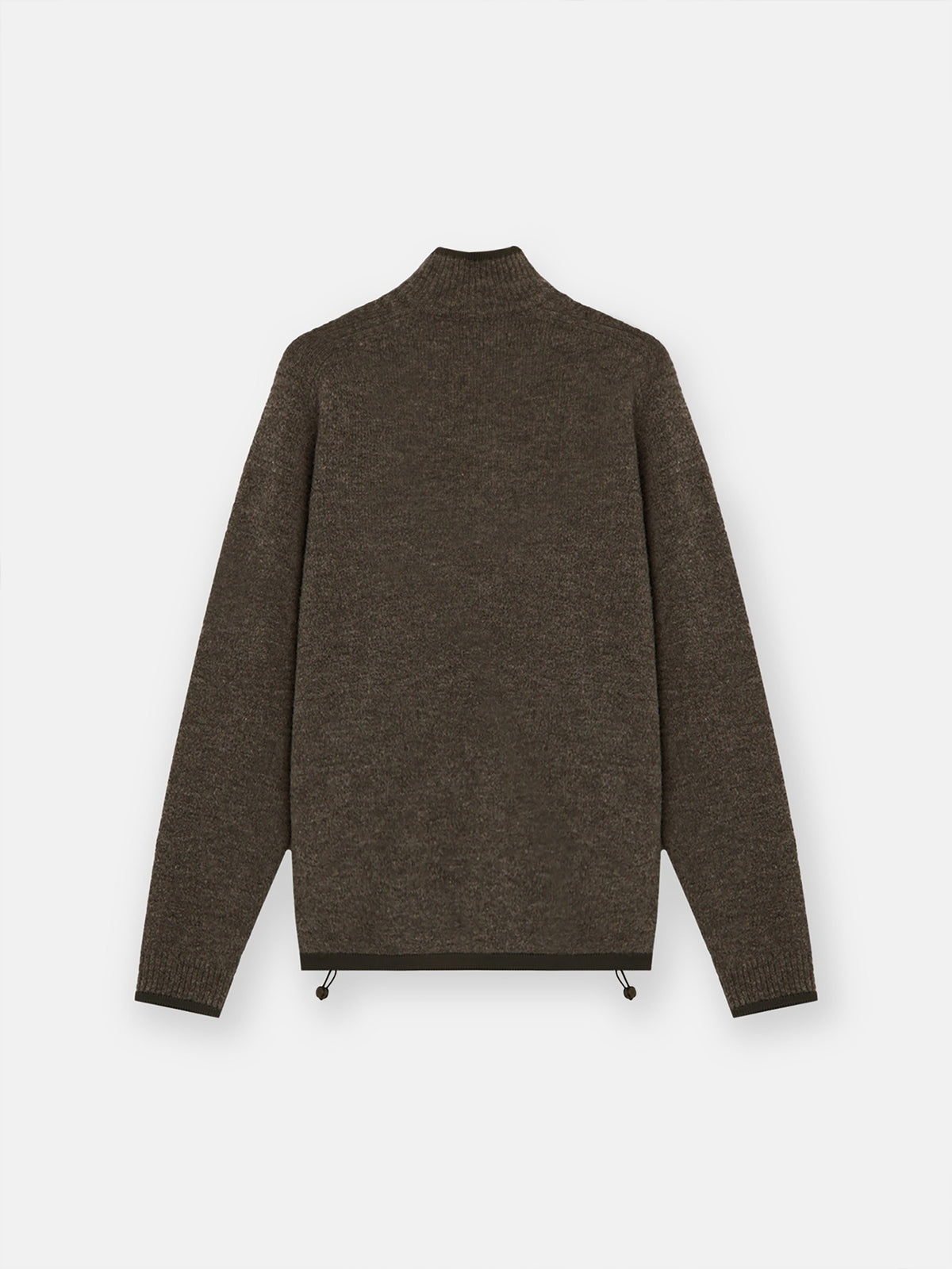 Stone Island Loose-Fit Half-Zip Jumper with Drawcord Hem 5100026