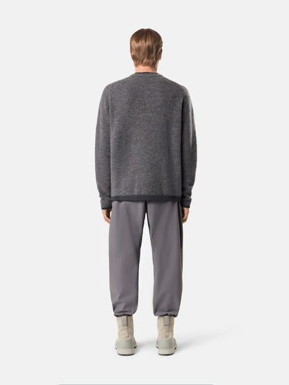 Stone Island Loose-Fit Crewneck Jumper with Contrast Trims 5100028
