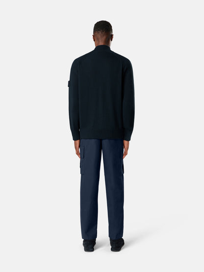 Stone Island Regular-Fit Button-Up Jumper With Raglan Sleeves 5100035