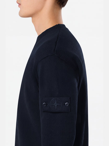 Stone Island Regular-Fit Crewneck Jumper With Ribbed Trims 5100037