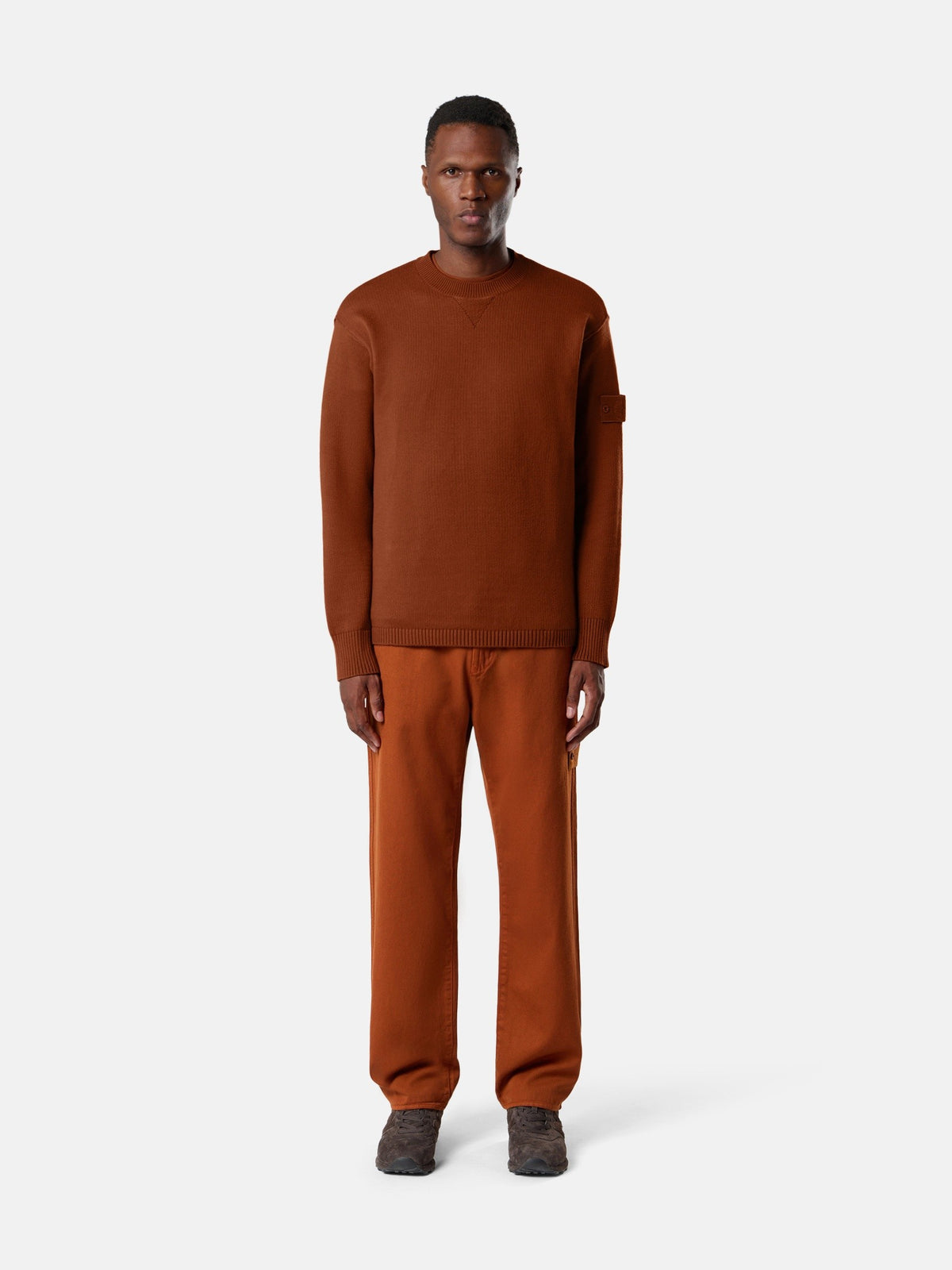 Stone Island Regular-Fit Crewneck Jumper With Ribbed Trims 5100037