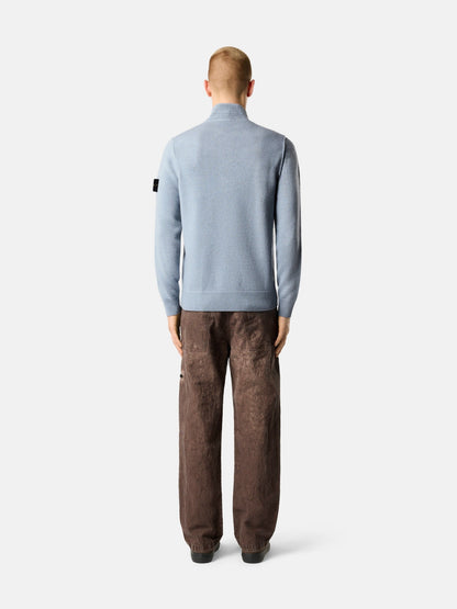 Stone Island Regular-Fit Half-Zip Jumper with Button Placket 5100040