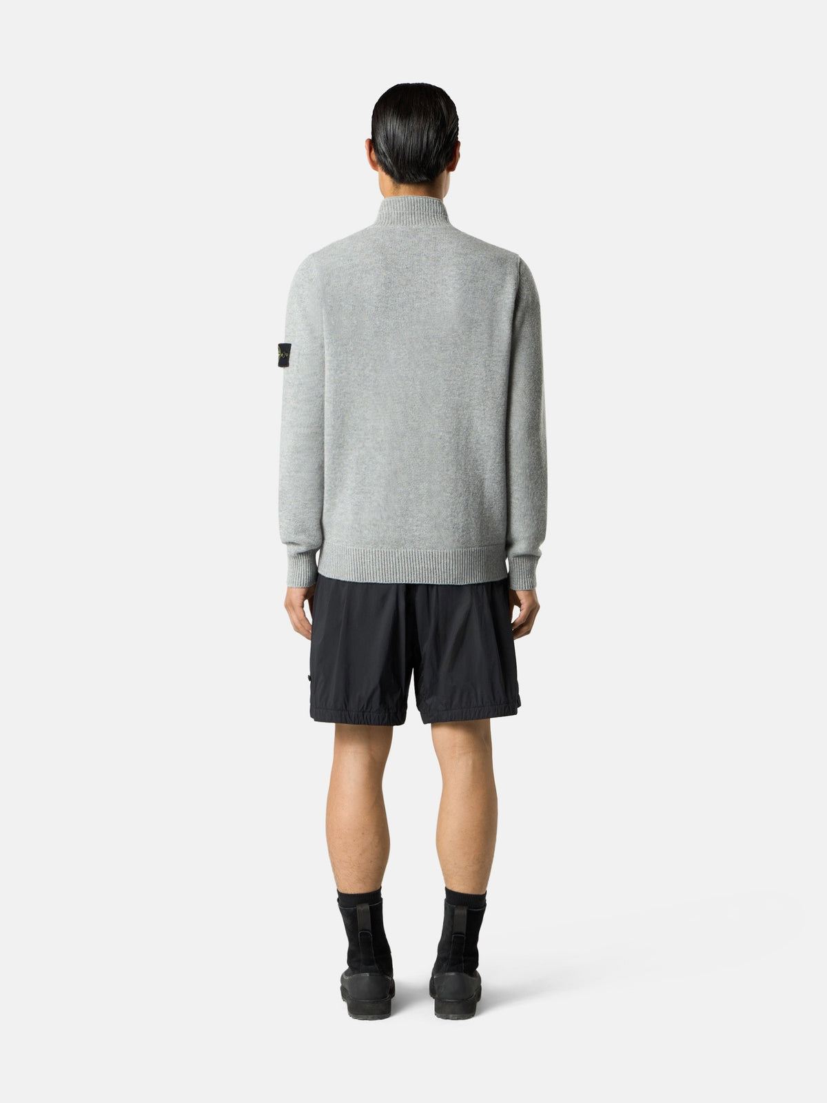 Stone Island Regular-Fit Half-Zip Jumper with Button Placket 5100040