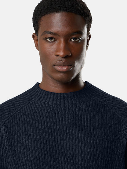 Stone Island Loose-Fit Reversible Crewneck Jumper With Raglan Sleeves 5100043