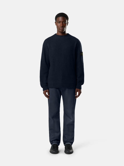 Stone Island Loose-Fit Reversible Crewneck Jumper With Raglan Sleeves 5100043