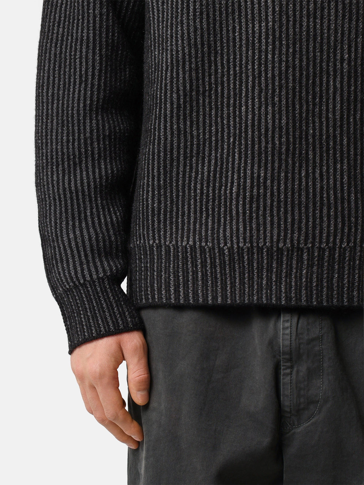 Stone Island Loose-Fit Reversible Crewneck Jumper With Raglan Sleeves 5100043