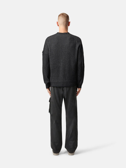 Stone Island Loose-Fit Reversible Crewneck Jumper With Raglan Sleeves 5100043