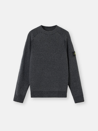 Stone Island Loose-Fit Reversible Crewneck Jumper With Raglan Sleeves 5100043