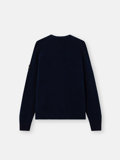 Stone Island Loose-Fit V-Neck Cardigan With Contrast Knit Details 5100046