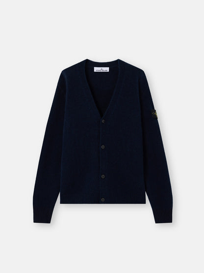 Stone Island Loose-Fit V-Neck Cardigan With Contrast Knit Details 5100046