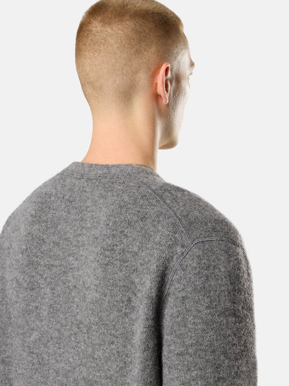 Stone Island Loose-Fit V-Neck Cardigan With Contrast Knit Details 5100046