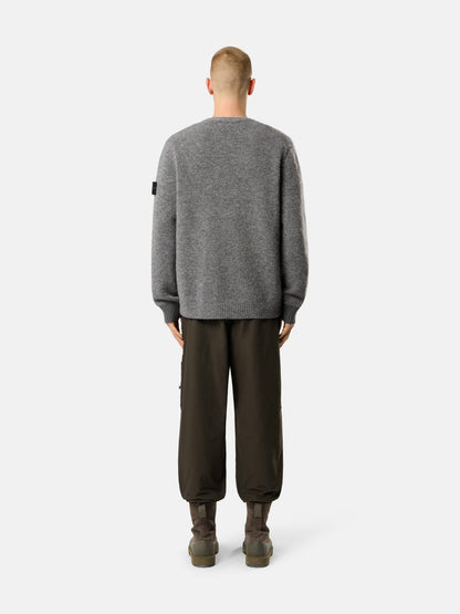 Stone Island Loose-Fit V-Neck Cardigan With Contrast Knit Details 5100046