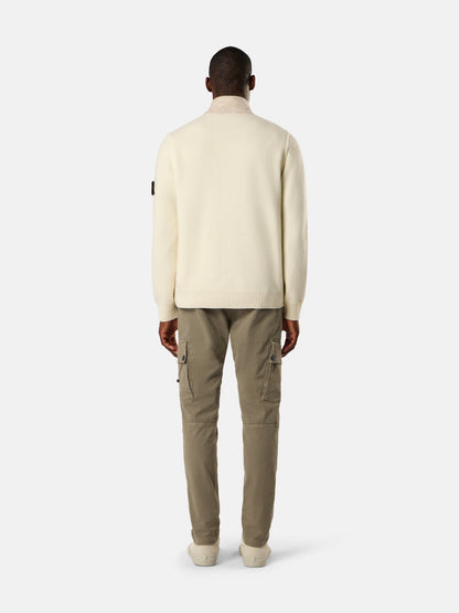Stone Island Regular-Fit Zip-Up Jumper with Button Placket 5100047