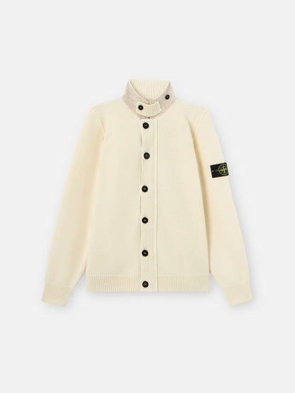 Stone Island Regular-Fit Zip-Up Jumper with Button Placket 5100047