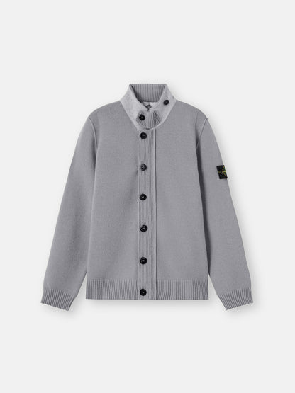 Stone Island Regular-Fit Zip-Up Jumper with Button Placket 5100047