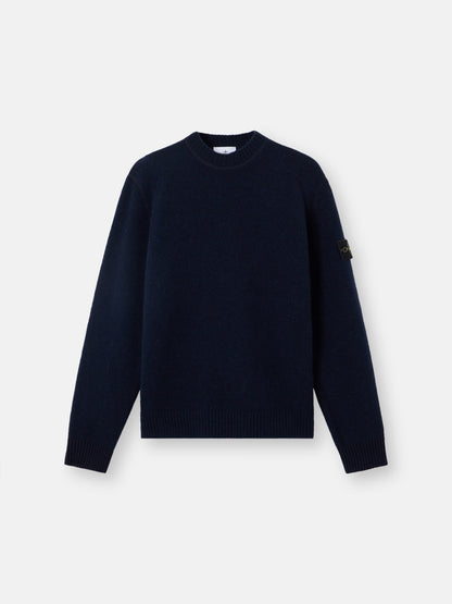 Stone Island Loose-Fit Crewneck Jumper With Contrast Knit Details 5100050