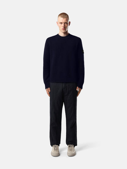 Stone Island Loose-Fit Crewneck Jumper With Contrast Knit Details 5100050