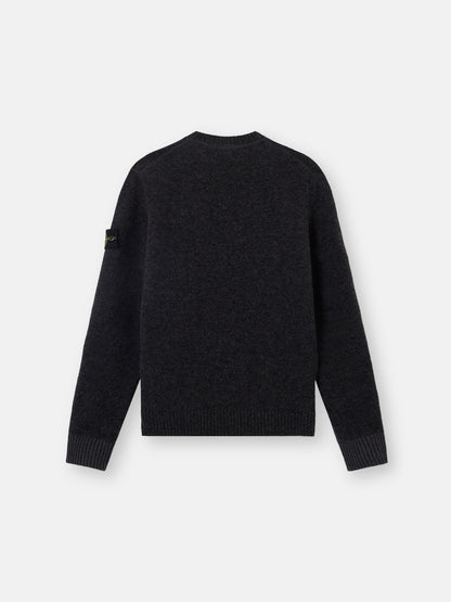 Stone Island Loose-Fit Crewneck Jumper With Contrast Knit Details 5100050
