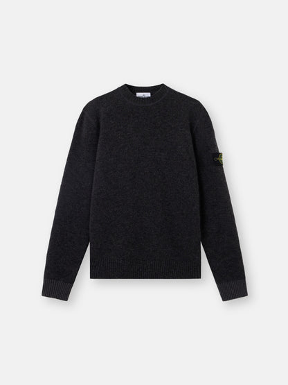 Stone Island Loose-Fit Crewneck Jumper With Contrast Knit Details 5100050