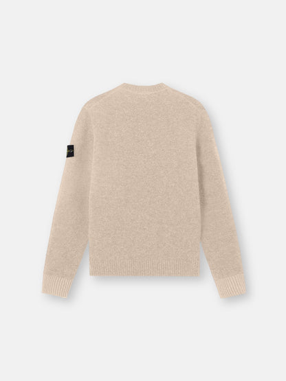 Stone Island Loose-Fit Crewneck Jumper With Contrast Knit Details 5100050