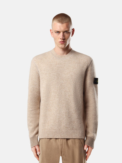Stone Island Loose-Fit Crewneck Jumper With Contrast Knit Details 5100050