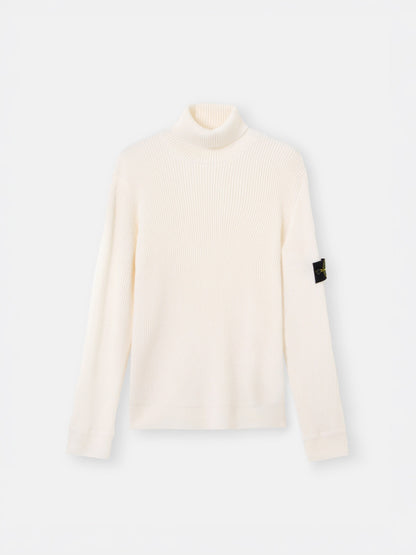 Stone Island Turtleneck Jumper with Finely Ribbed Trims 5100052