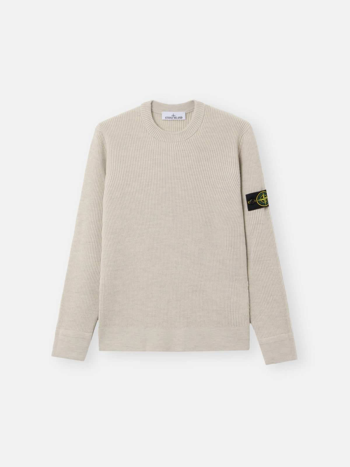Stone Island Crewneck Jumper with Ribbed Trims 5100053
