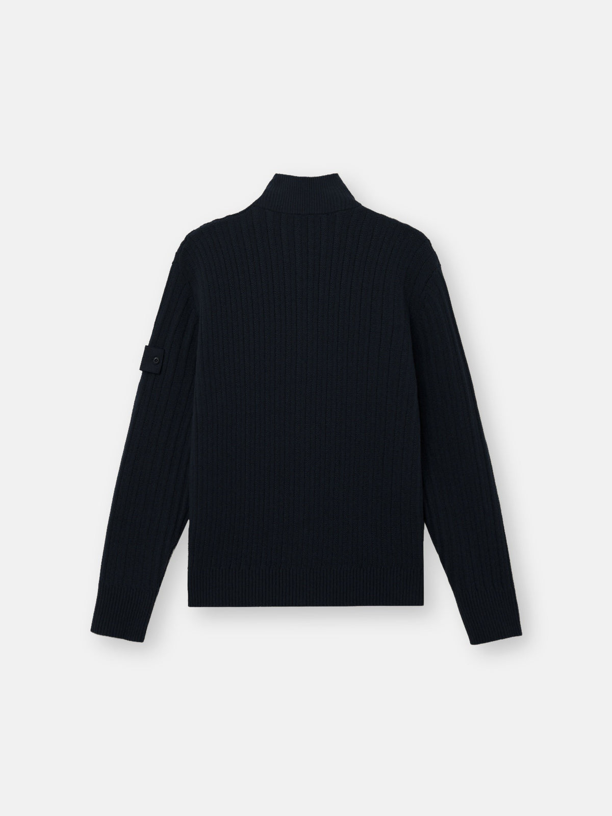 Stone Island Loose-Fit Zip-Up Stand Collar Jumper 5100054