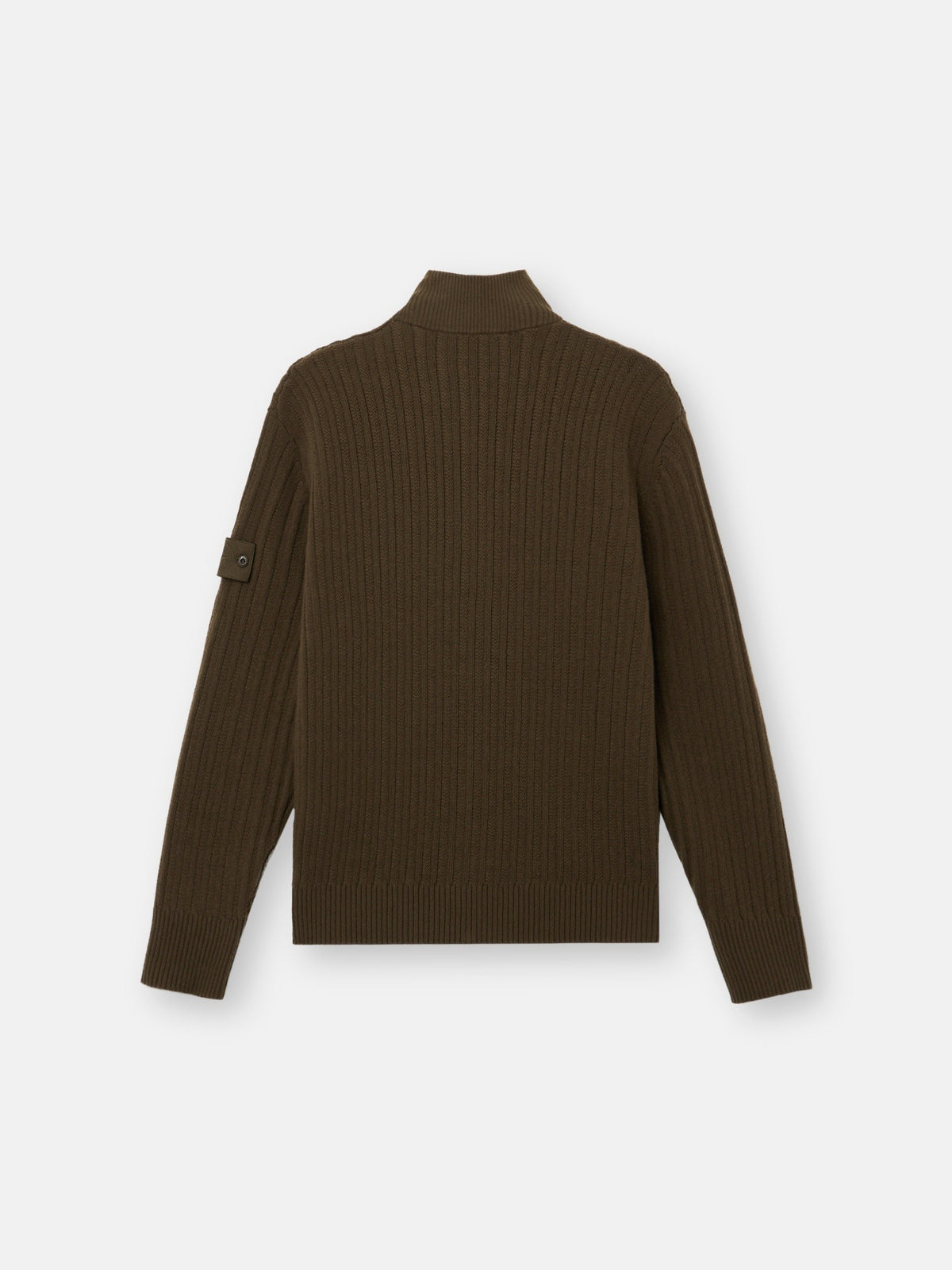 Stone Island Loose-Fit Zip-Up Stand Collar Jumper 5100054