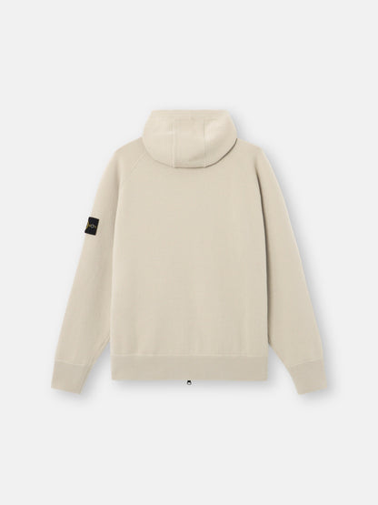 Stone Island Loose-Fit Hooded Zip-Up Jumper with Raglan Sleeves 5100062