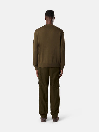 Stone Island Regular-Fit Crewneck Jumper with Ribbed Trims 5100063