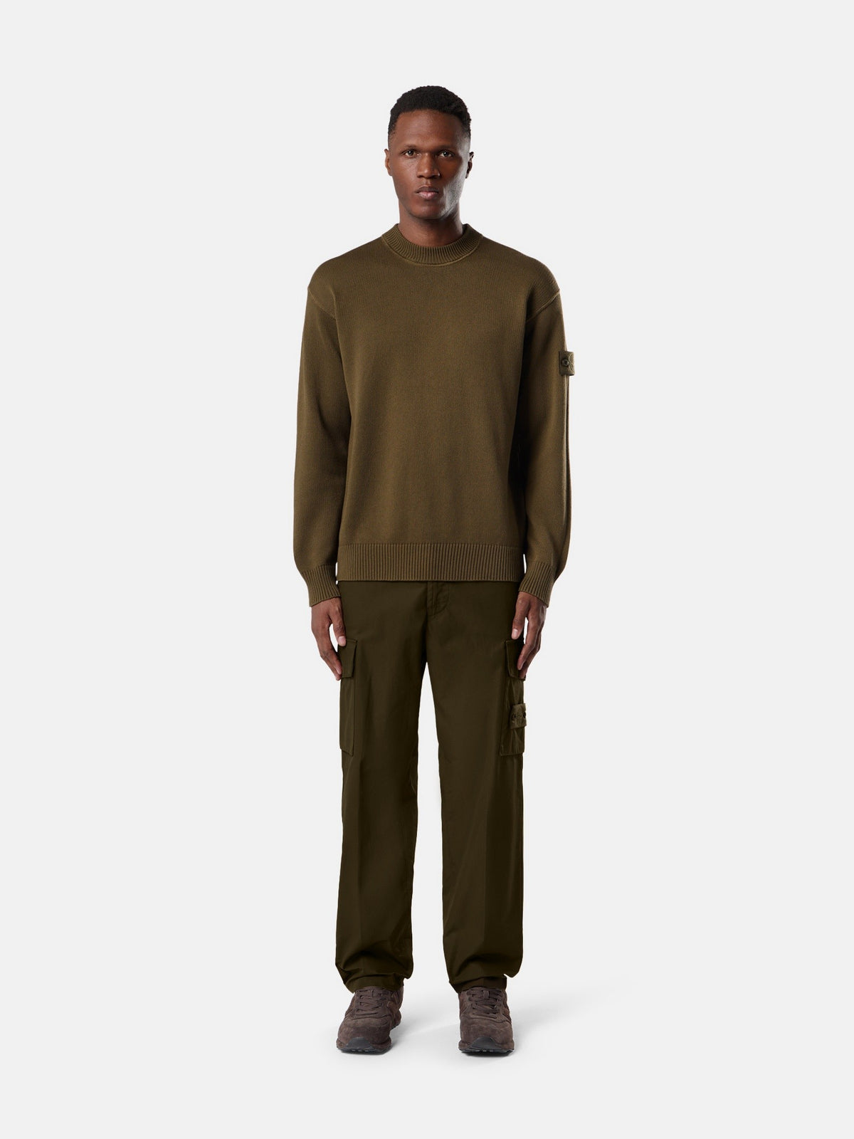 Stone Island Regular-Fit Crewneck Jumper with Ribbed Trims 5100063