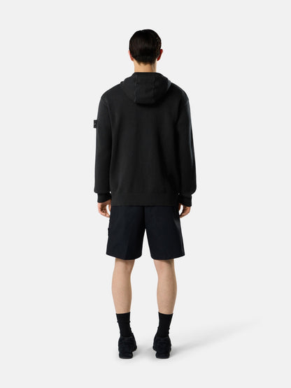 Stone Island Regular-Fit Hooded Zip-Up Jumper with Ribbed Trims 5100064