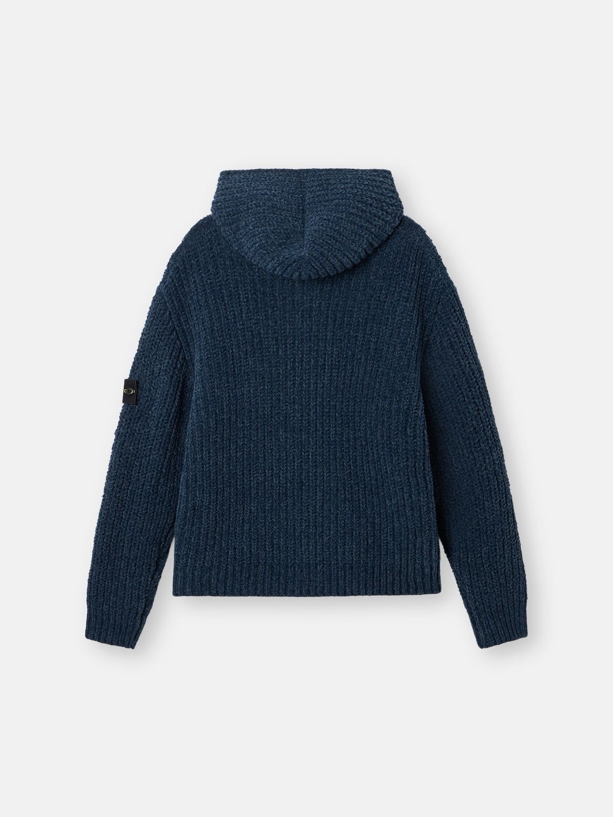 Stone Island Loose-Fit Hooded Zip-Up Jumper with Pockets 5100065