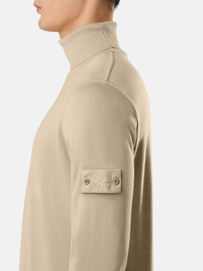 Stone Island Regular-Fit Turtleneck Jumper with Ribbed Trims 5100066