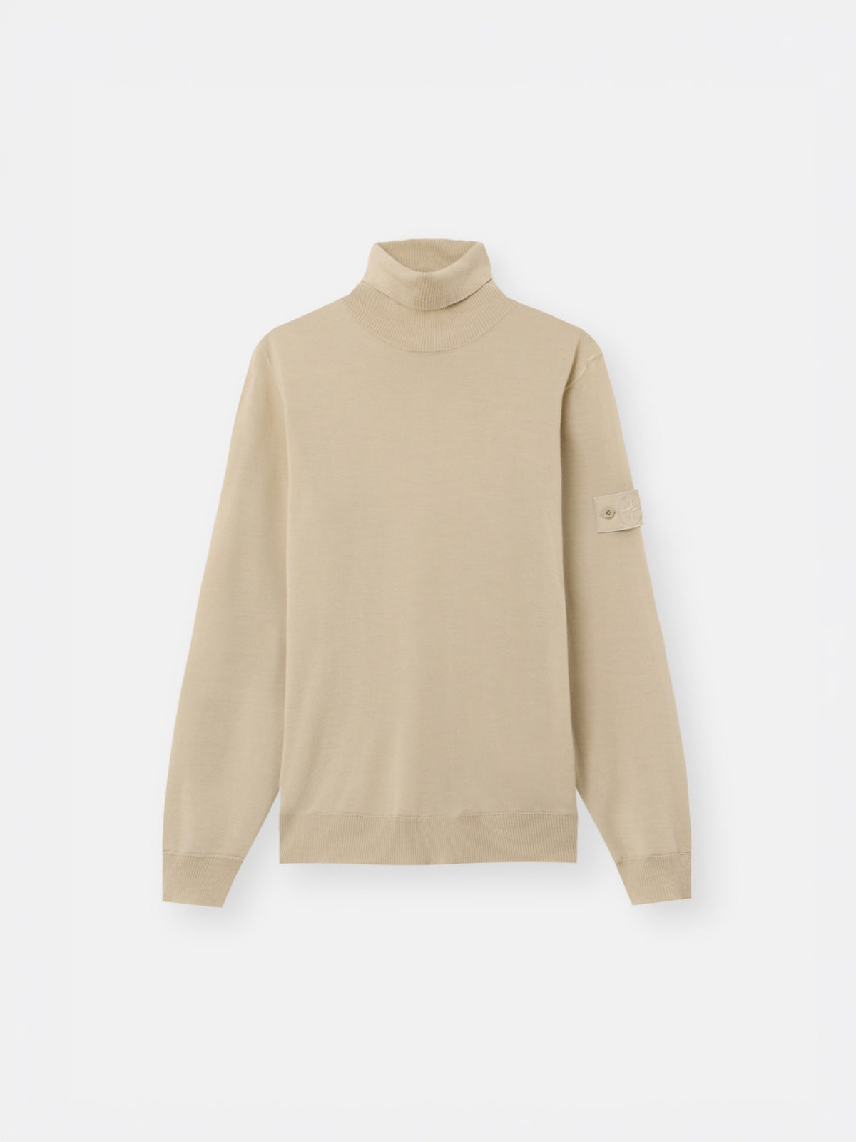 Stone Island Regular-Fit Turtleneck Jumper with Ribbed Trims 5100066