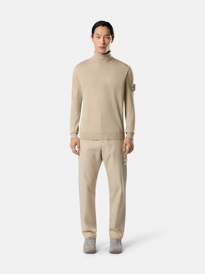 Stone Island Regular-Fit Turtleneck Jumper with Ribbed Trims 5100066
