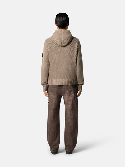 Stone Island Regular-Fit Hooded Zip-Up Jumper with Raglan Sleeves 5100067