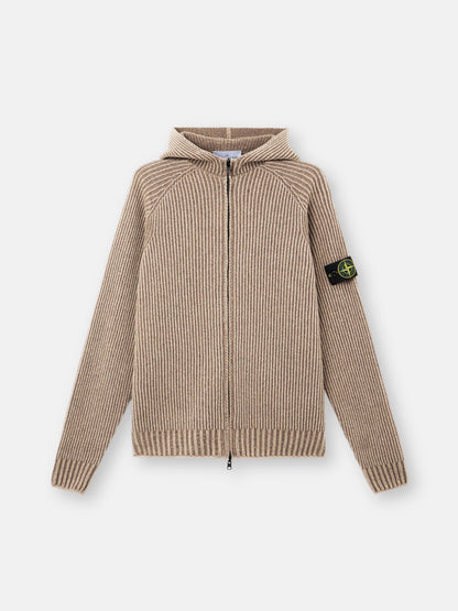 Stone Island Regular-Fit Hooded Zip-Up Jumper with Raglan Sleeves 5100067