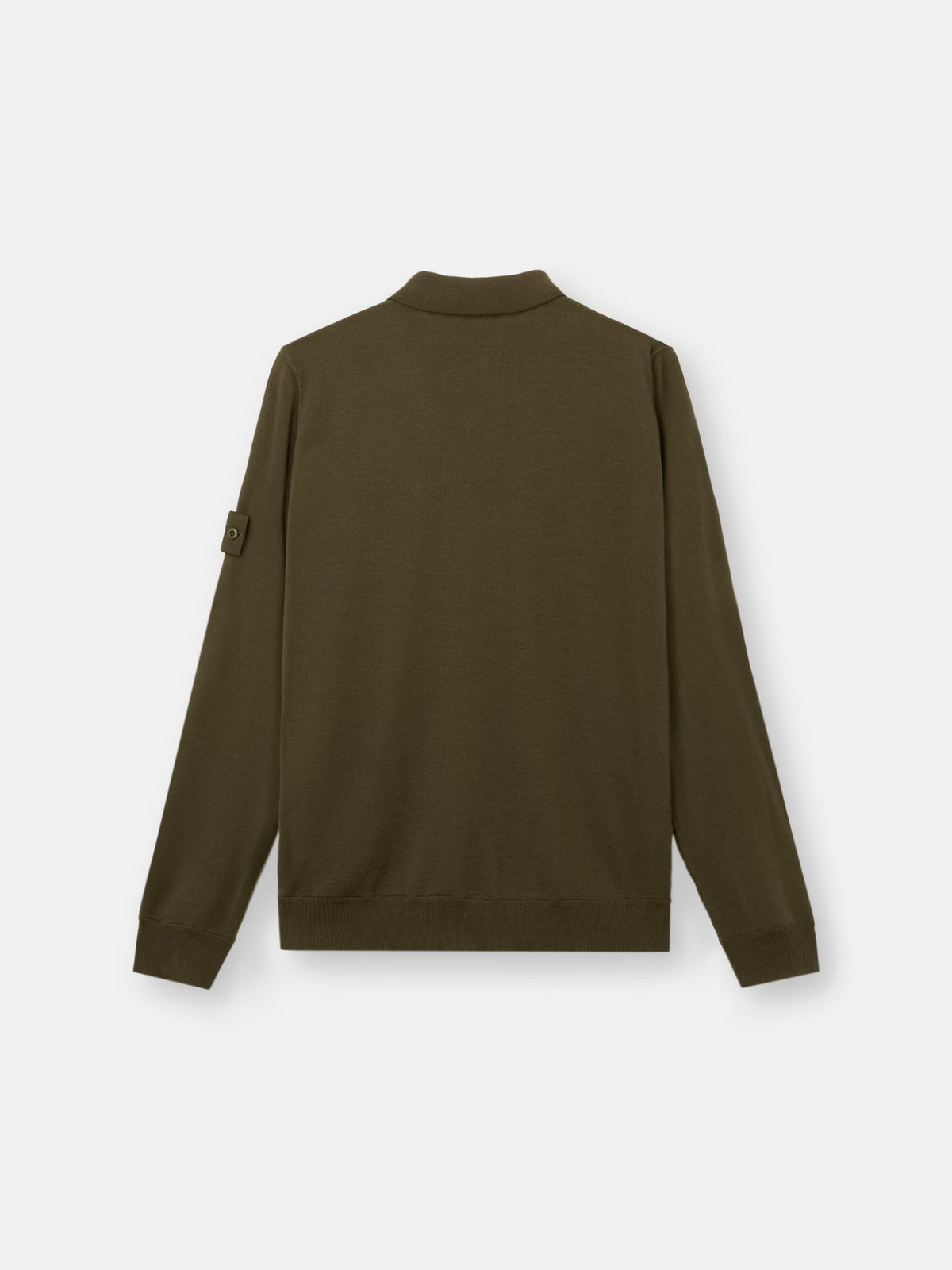 Stone Island Regular-Fit Polo Collar Jumper with Button Closure 5100076
