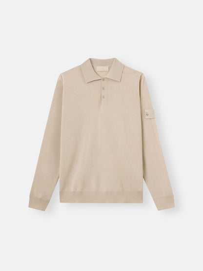Stone Island Regular-Fit Polo Collar Jumper with Button Closure 5100076