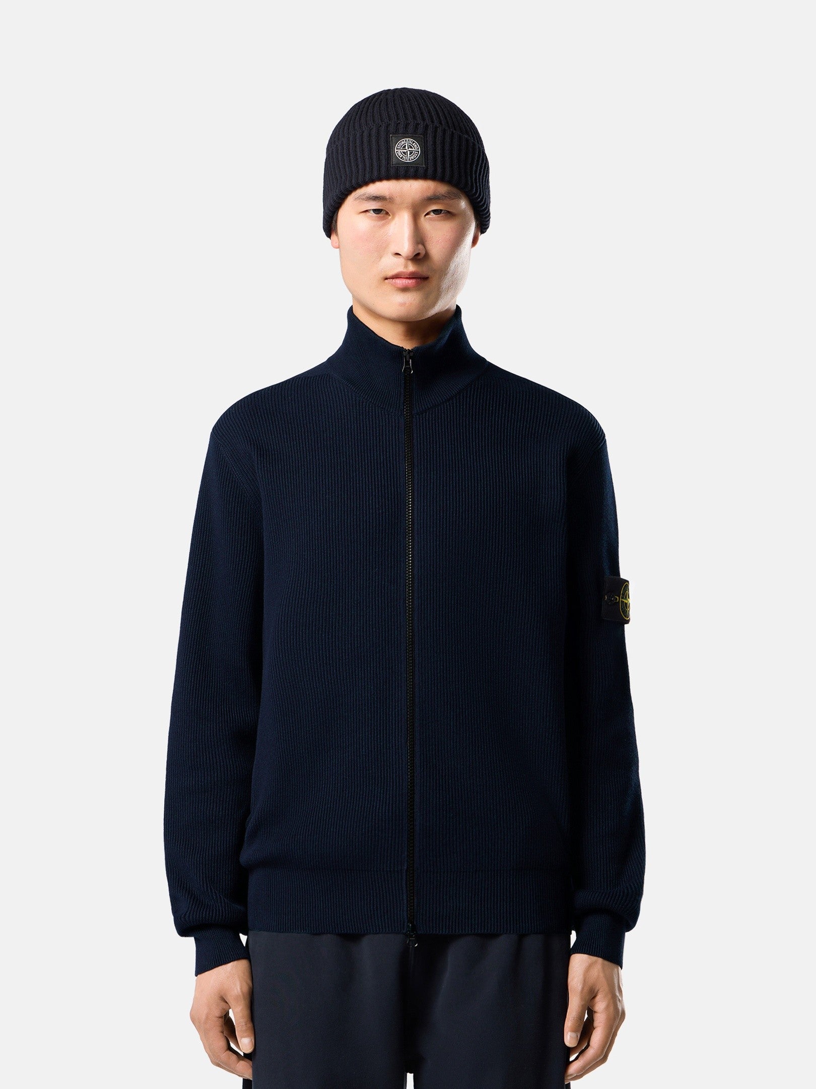 Stone Island Regular-Fit Zip-Up Jumper 5100126
