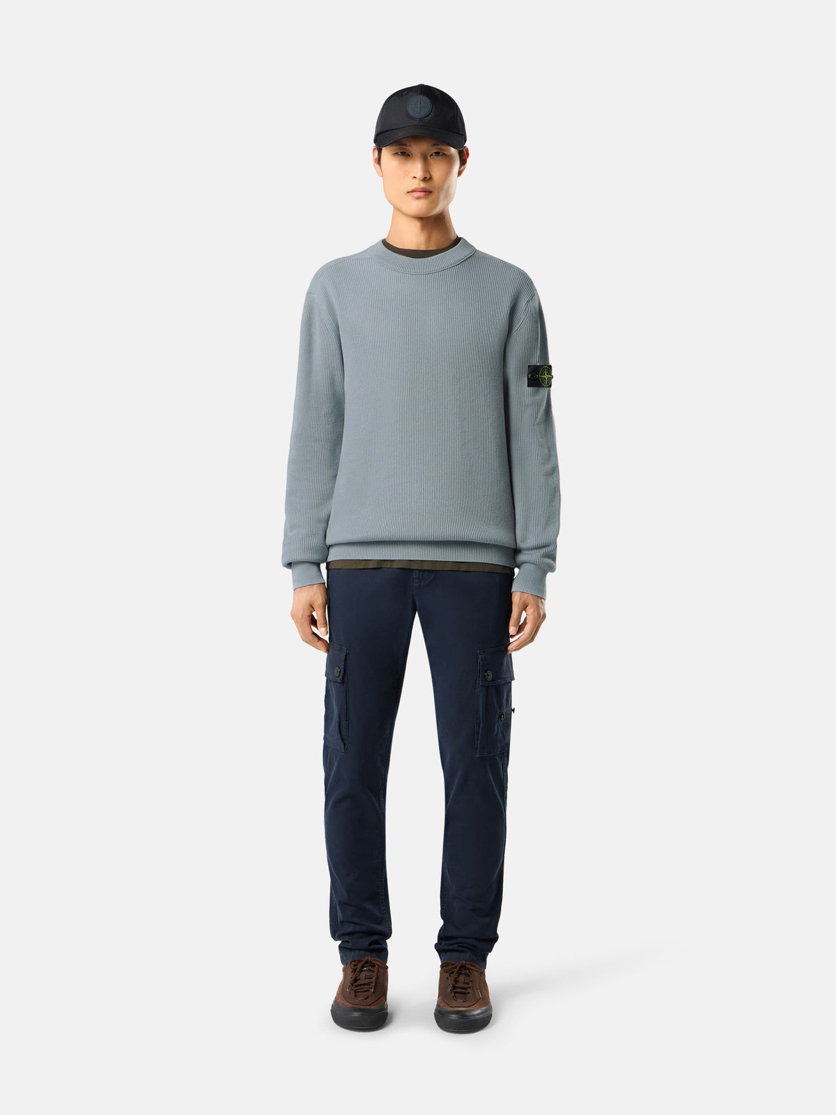 Stone Island Regular-Fit Crewneck Jumper 5100154