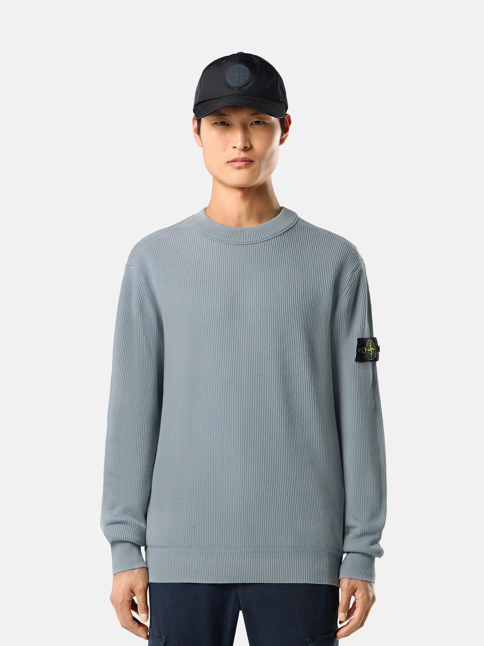 Stone Island Regular-Fit Crewneck Jumper 5100154