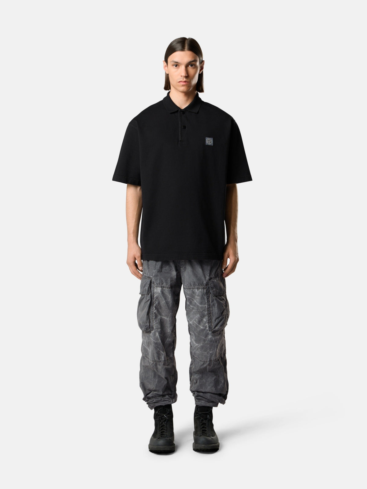 Stone Island Regular-Fit Short-Sleeve Polo Shirt 6100004