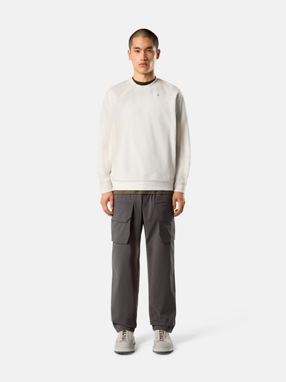 Stone Island Regular-Fit Crewneck Sweatshirt with Raglan Sleeves 6100006