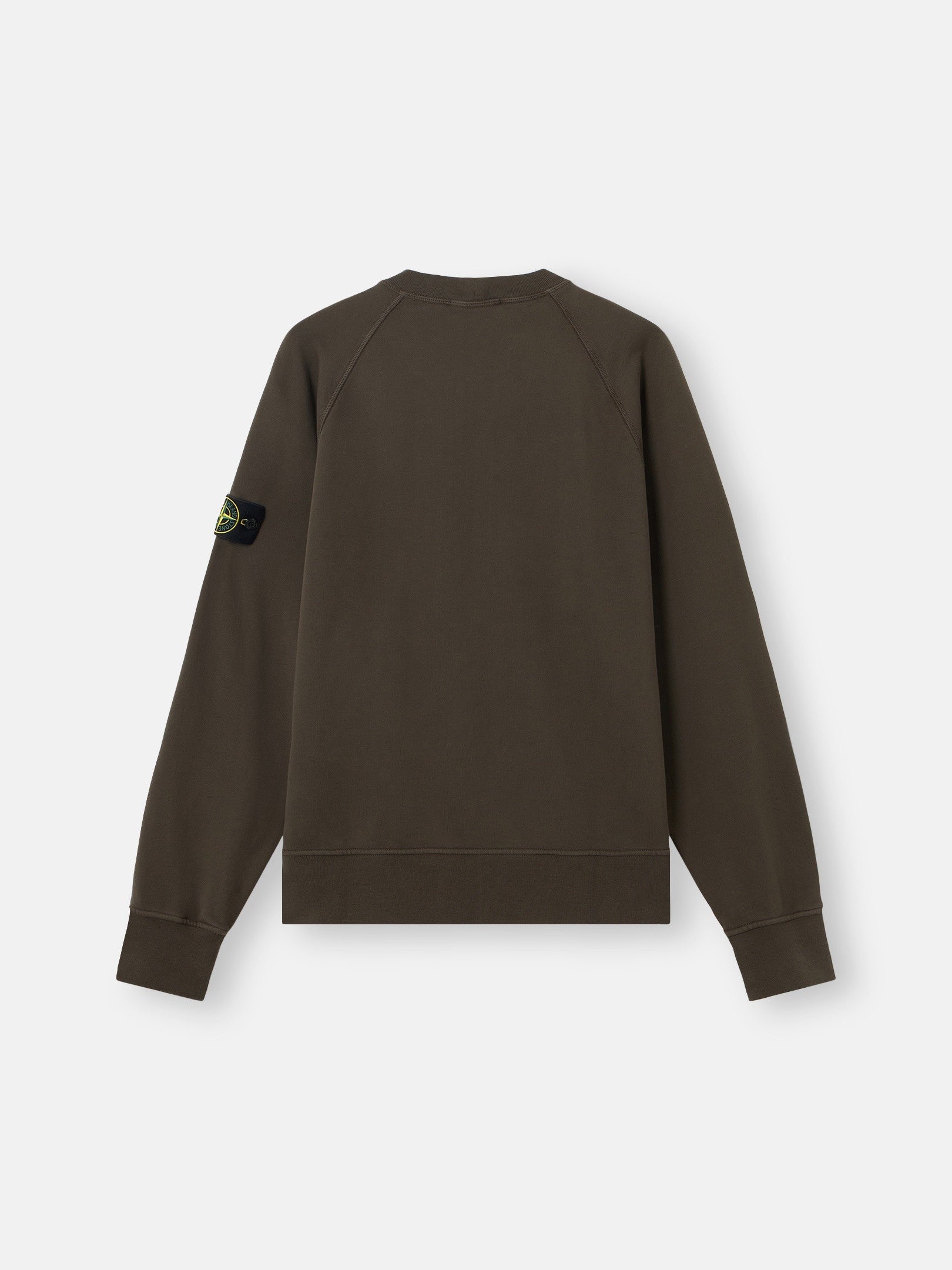 Stone Island Oversized-Fit Crewneck Sweatshirt with Raglan Sleeves 6100008