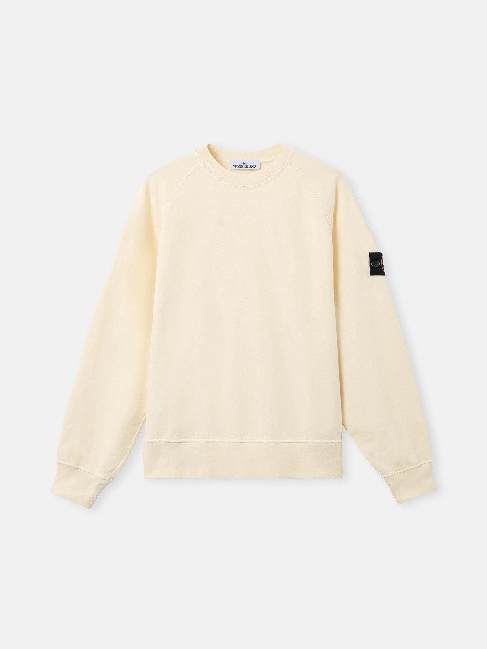 Stone Island Oversized-Fit Crewneck Sweatshirt with Raglan Sleeves 6100008