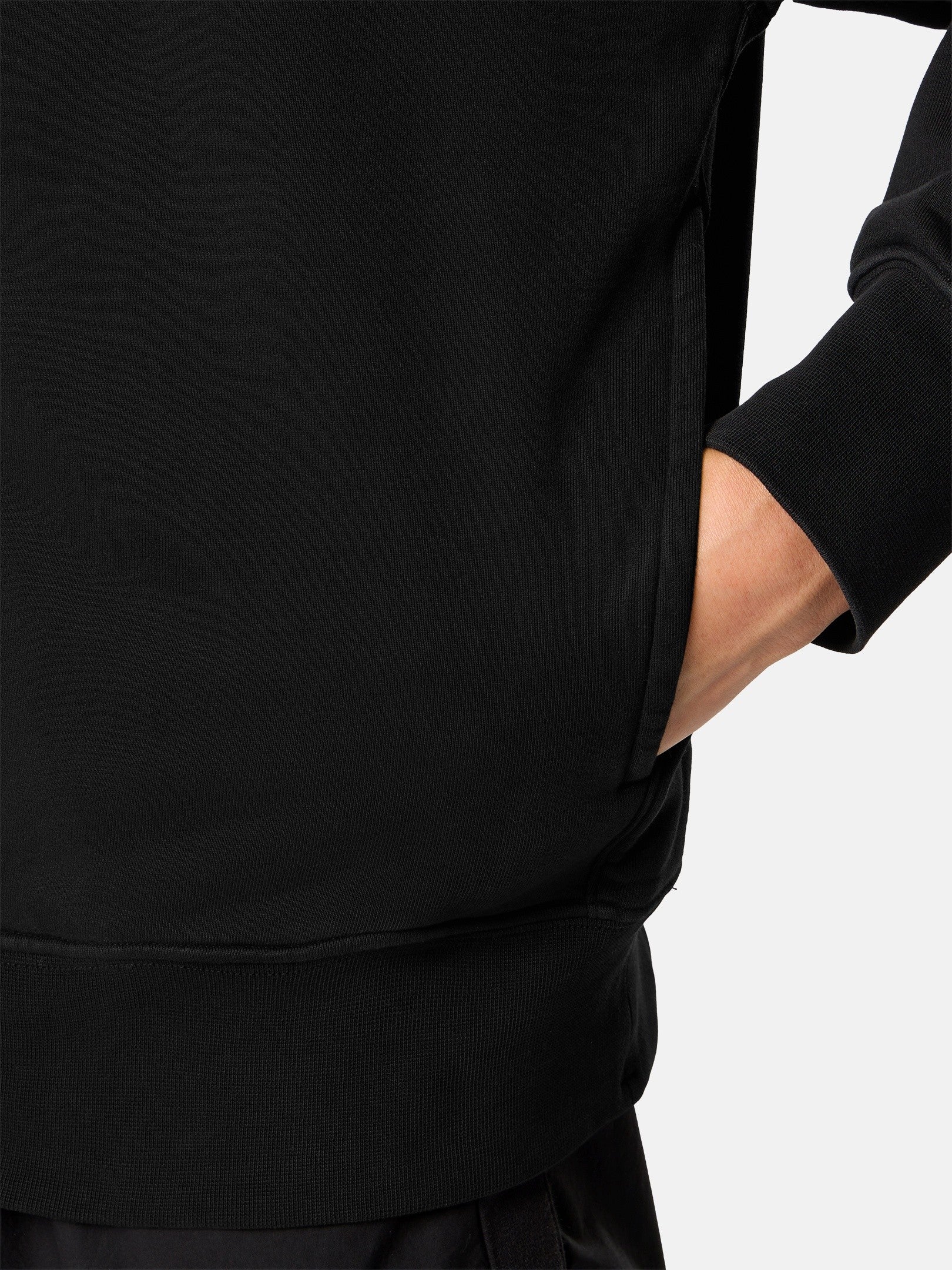 Stone Island Oversized-Fit Zip-Up Hooded Sweatshirt with Pockets 6100009