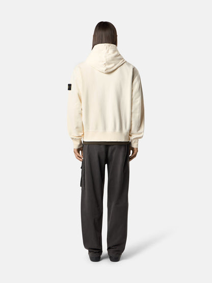 Stone Island Oversized-Fit Zip-Up Hooded Sweatshirt with Pockets 6100009